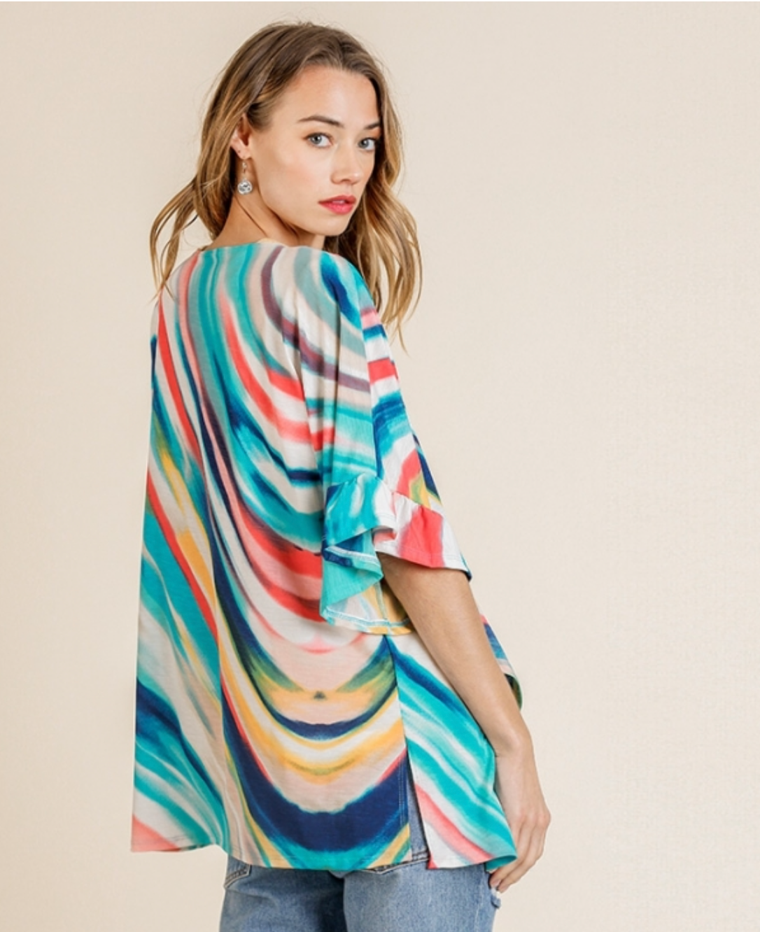 Kimono of many Colors-Big Markdown