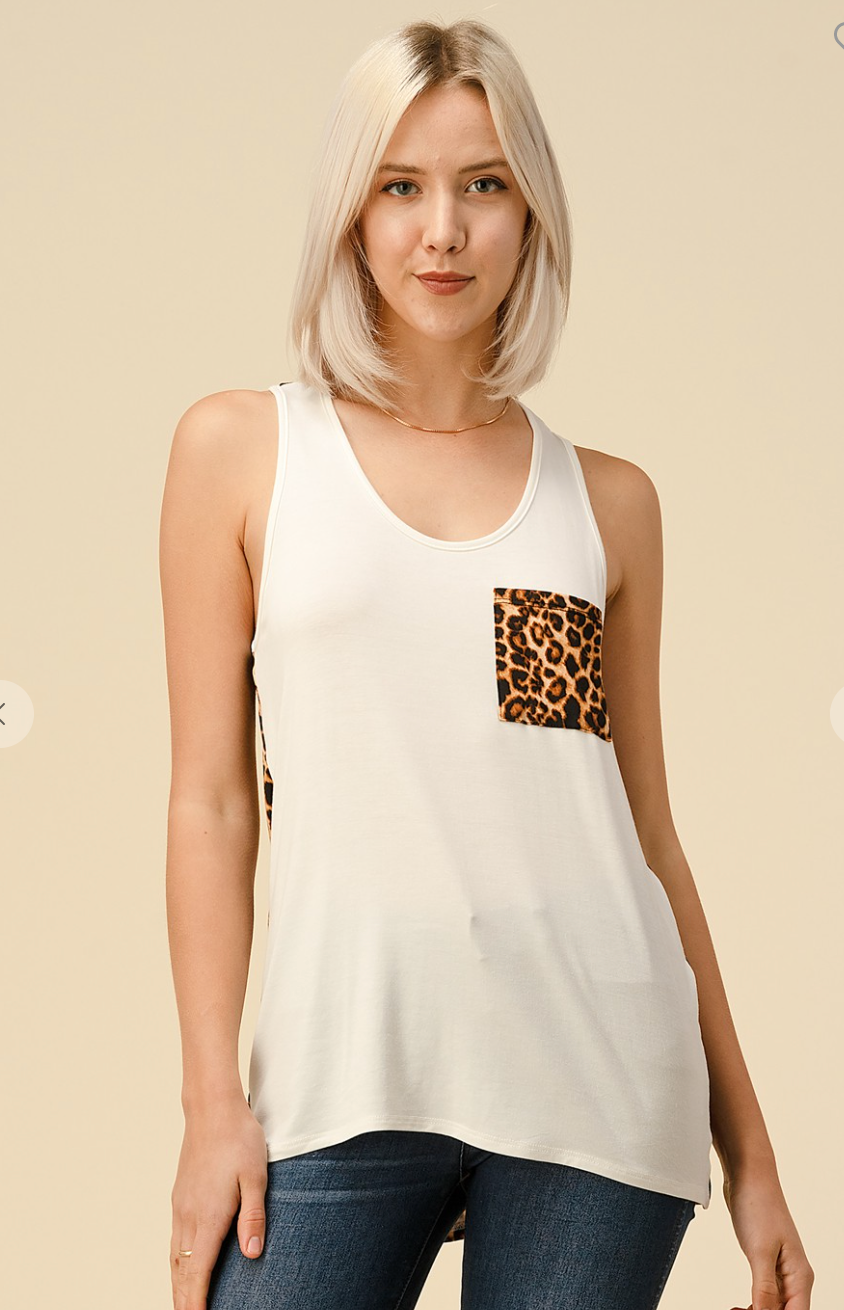 Tank Top w/Pocket-Clearance