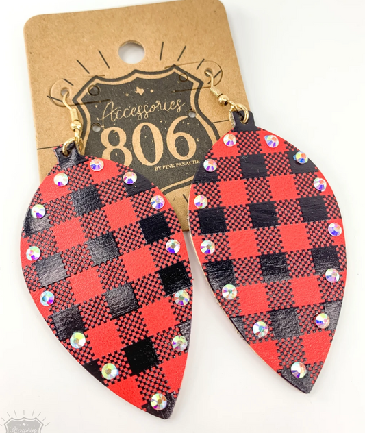 Buffalo Plaid Earrings